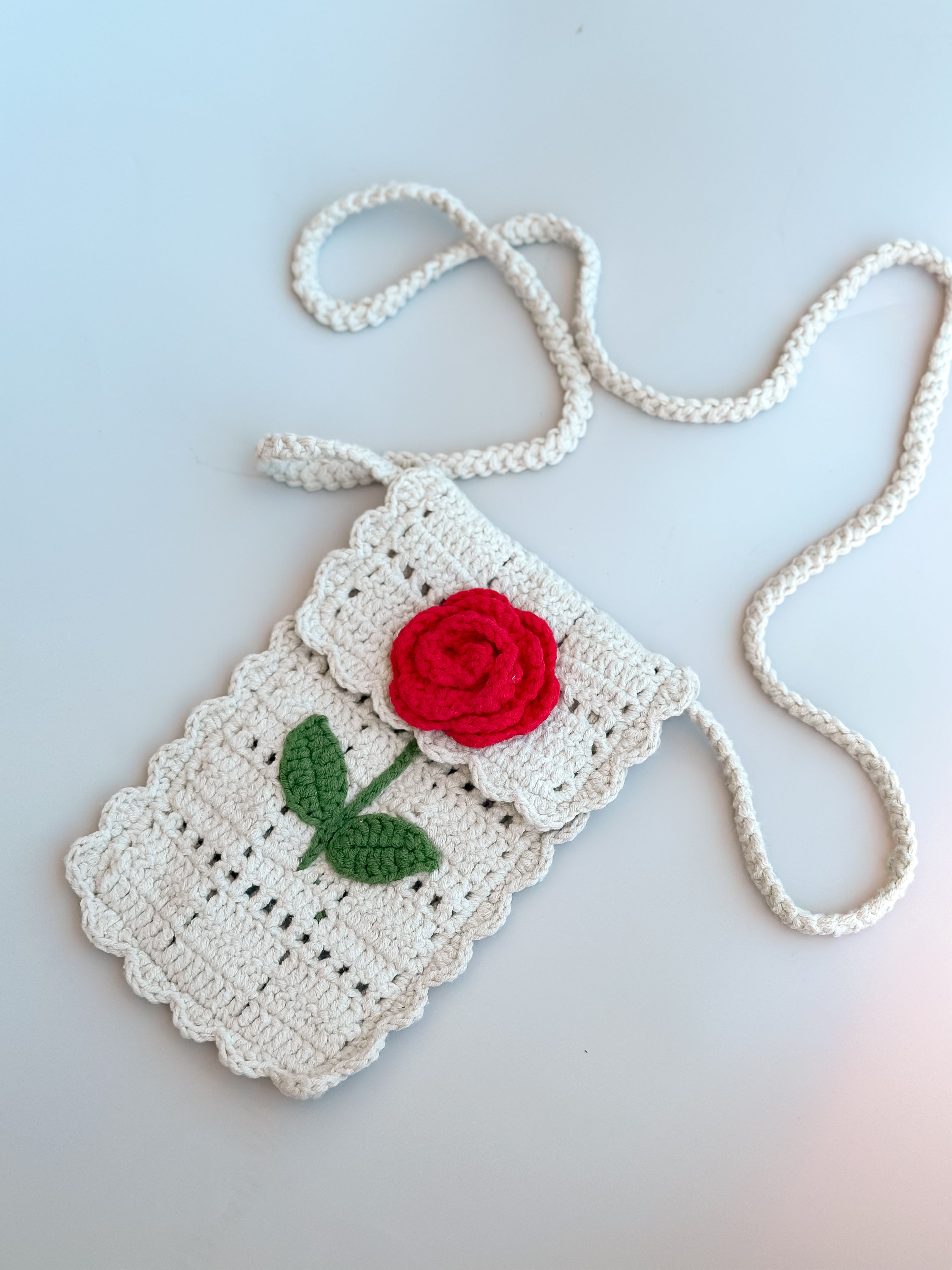 Sweet Rose Bag Handmade