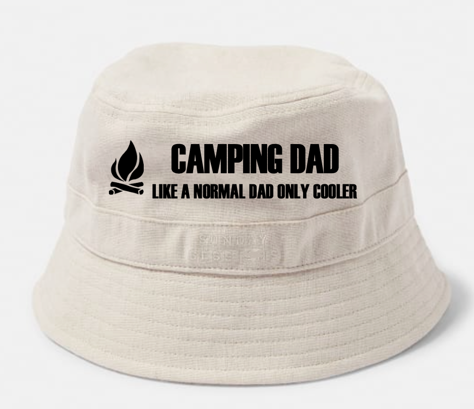 Camping Dad- Bucket Hat