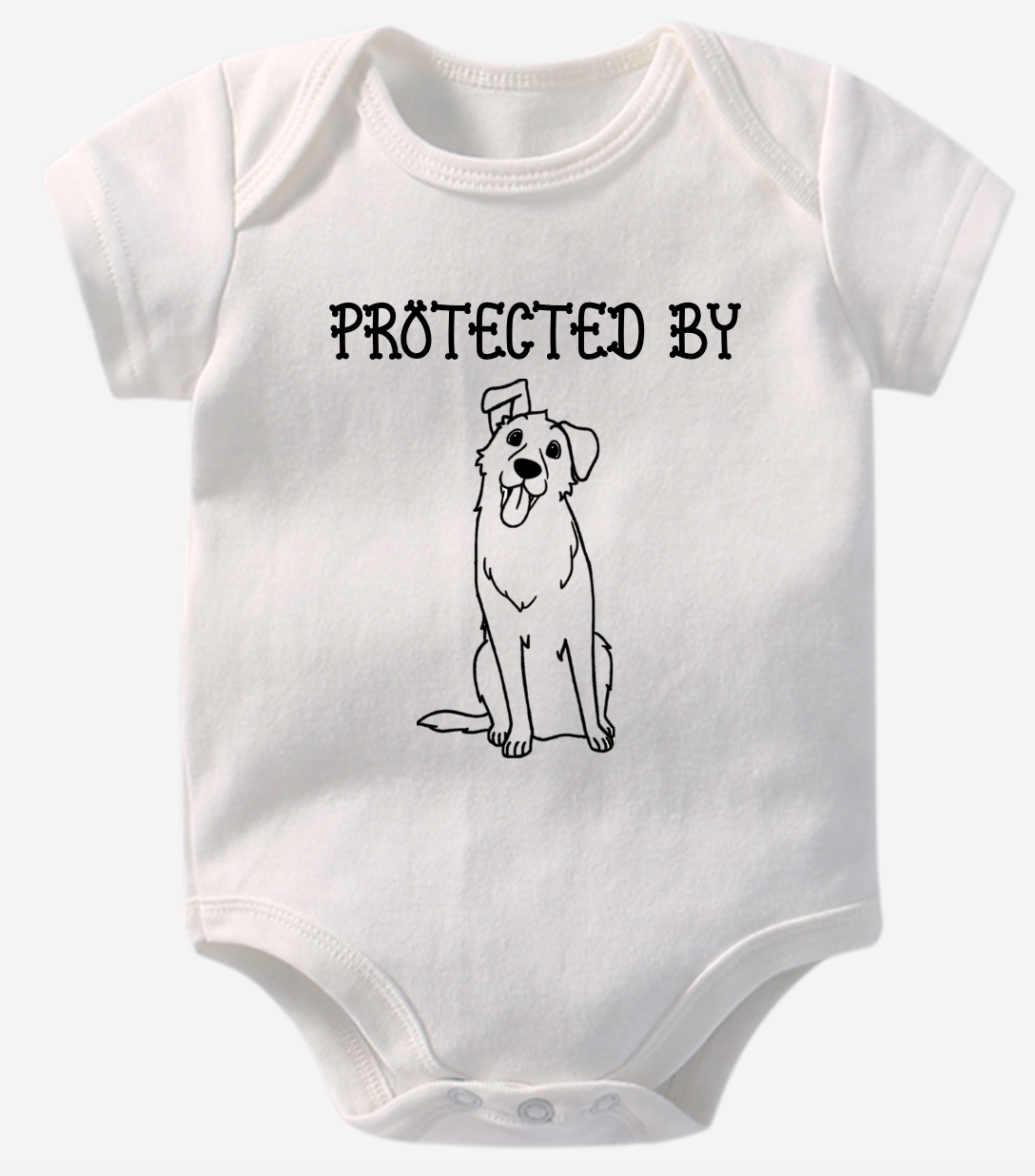 Protected By Pet Onesie/Tee